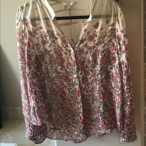 Lucky Brand Tops - Lucky Brand flower print blouse Lucky Brand Tops - Lucky Brand flower print blouse